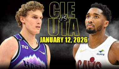 Cleveland Cavaliers vs Utah Jazz Full Game Highlights – January 12, 2026 | NBA Season