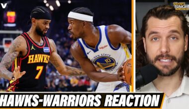 Hawks-Warriors Reaction: Atlanta playing GREAT defense vs. Steph Curry after Trae Young trade