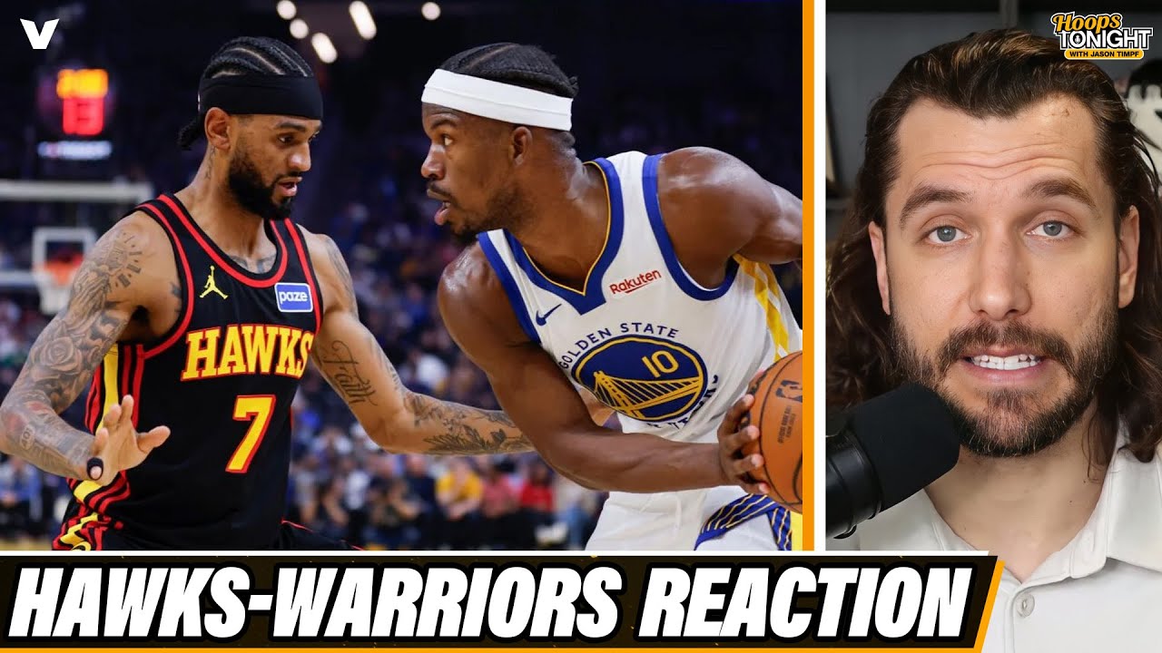 Hawks-Warriors Reaction: Atlanta playing GREAT defense vs. Steph Curry after Trae Young trade