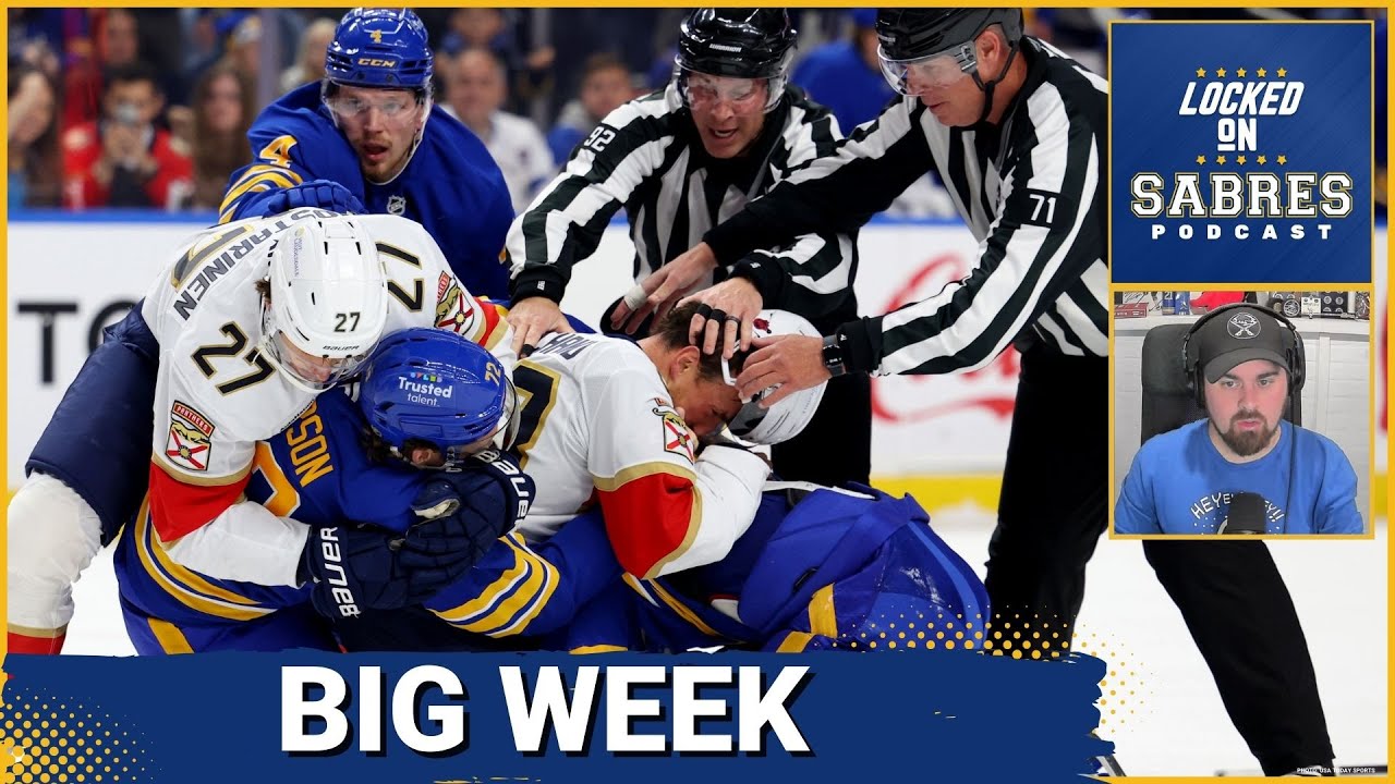 Buffalo Sabres have BIG TESTS this week looking to build a lead in the East playoff race