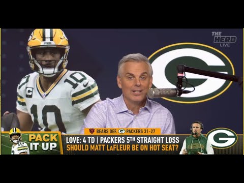 THE HERD | Colin Cowherd DEFENDS Green Bay Packers After TERRIBLE LOSS | NFL