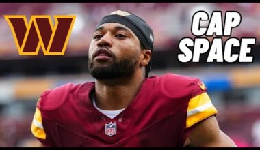 MAJOR Washington Commanders Cap Sapce Update Going Into Free Agency.