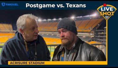 DK's Live Shot: Postgame Steelers vs. Texans