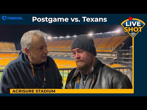 DK's Live Shot: Postgame Steelers vs. Texans