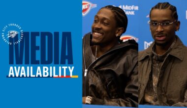 SGA and Jalen Williams on tonight's offensive comeback |  Postgame Media | January 11, 2026