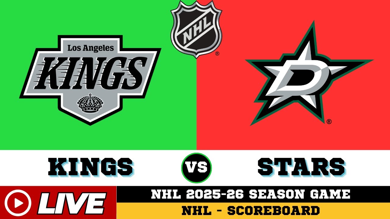 🔴LIVE : Dallas Stars Vs Los Angeles Kings | NHL 2026 | NHL Live SCOREBOARD