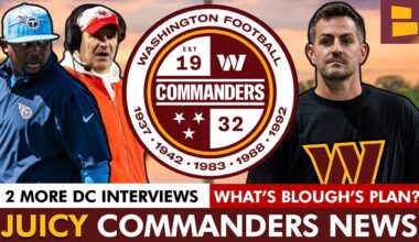 Commanders Coaching News: 2 New Defensive Coordinator Interviews + David Blough Offensive Scheme