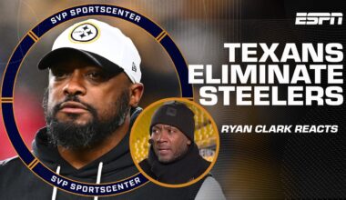 Texans vs. Steelers Reaction 👀 RC film breakdown, addresses Mike Tomlin’s future | SC with SVP