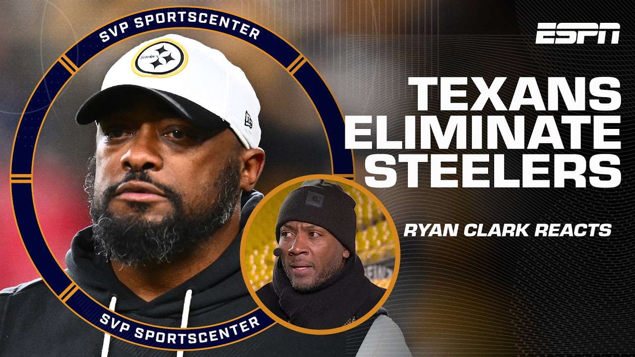 Texans vs. Steelers Reaction 👀 RC film breakdown, addresses Mike Tomlin’s future | SC with SVP