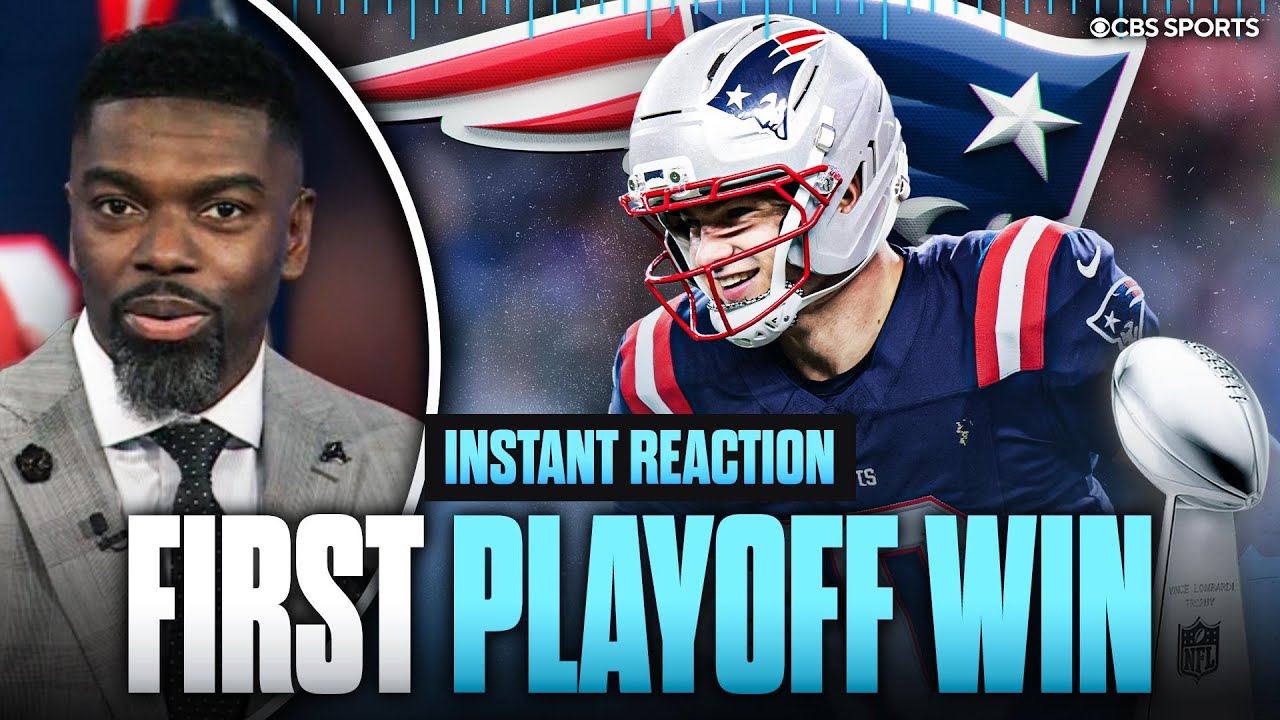 Patriots' defense SHUTS DOWN Chargers as Drake Maye earns first career playoff win