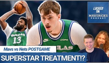 Cooper Flagg RESPONDS in a Big Way as Dallas Mavericks Beat Nets | Naji Marshall's Great Game