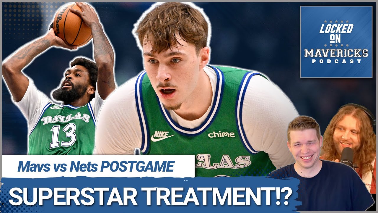 Cooper Flagg RESPONDS in a Big Way as Dallas Mavericks Beat Nets | Naji Marshall's Great Game