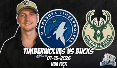 Minnesota Timberwolves vs Milwaukee Bucks 1/13/26 NBA Free Picks & Prediction | NBA Betting Tips