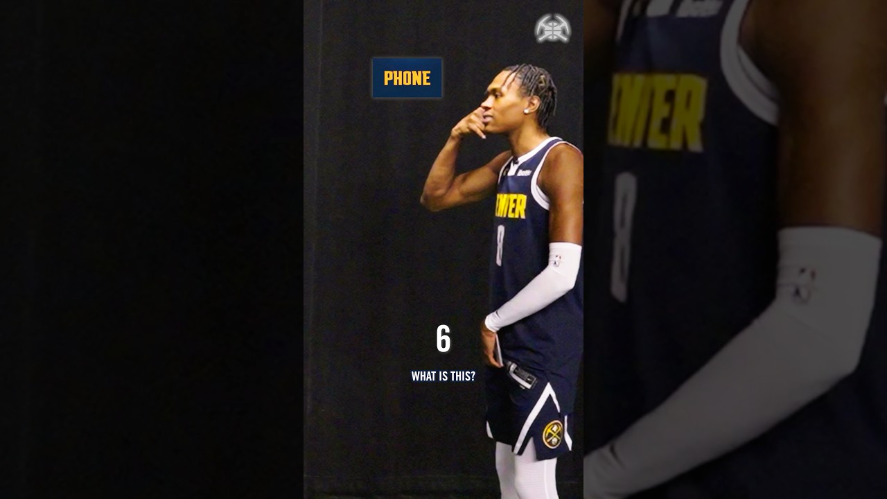 P-Wat whipped out all the adjectives to describe himself 😂 #denvernuggets #nba #headsup #funny