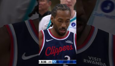 Kawhi COOKING 35 vs Hornets 😤