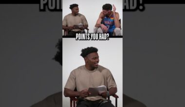 Chet Holmgren takes a trip down memory lane with career trivia 👀