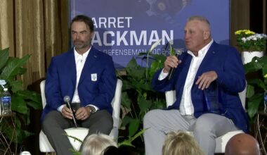 Brett Hull gets emotional talking about Kelly Chase