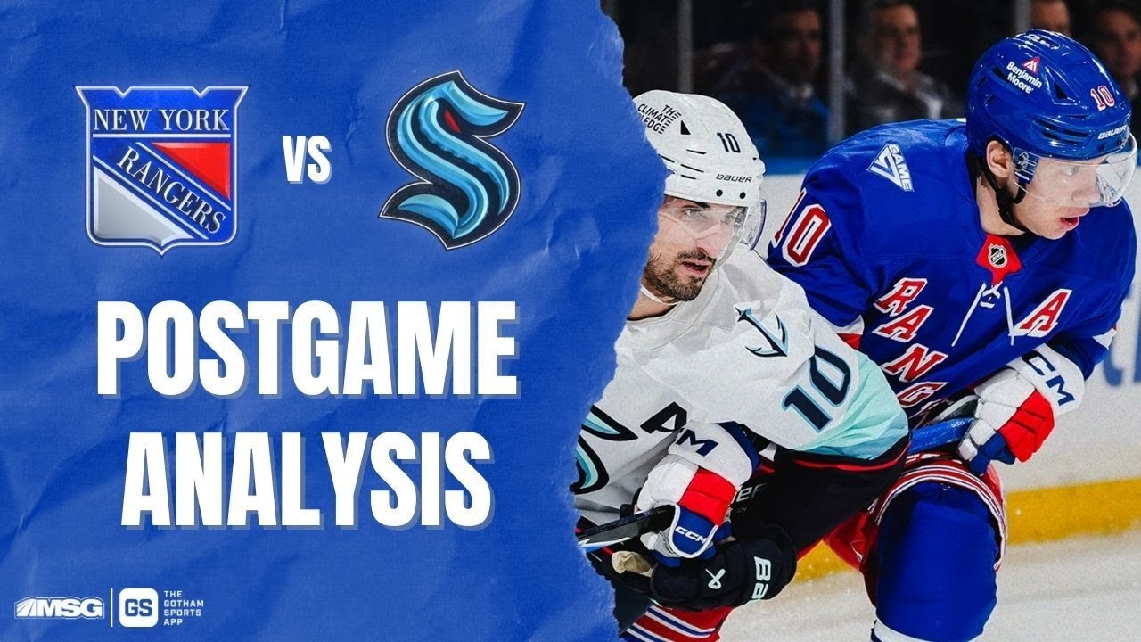 Kraken Score 4 Straight To Defeat Rangers | New York Rangers