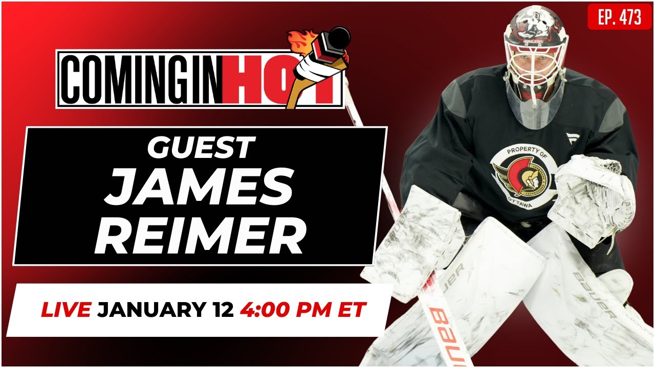 Guest James Reimer - Coming in Hot LIVE - January 12th
