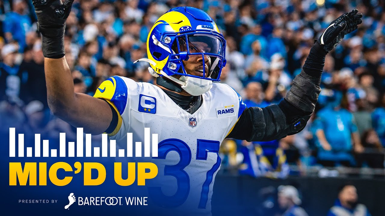 Quentin Lake Returns & Plays Mic'd Up In The Rams' Wild Card Win Over The Panthers