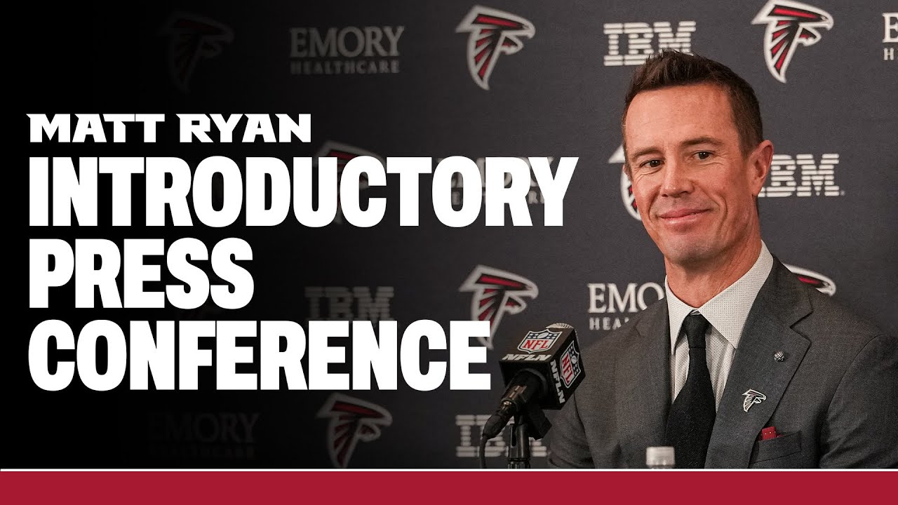 President of Football Matt Ryan Introductory Press Conference | Atlanta Falcons