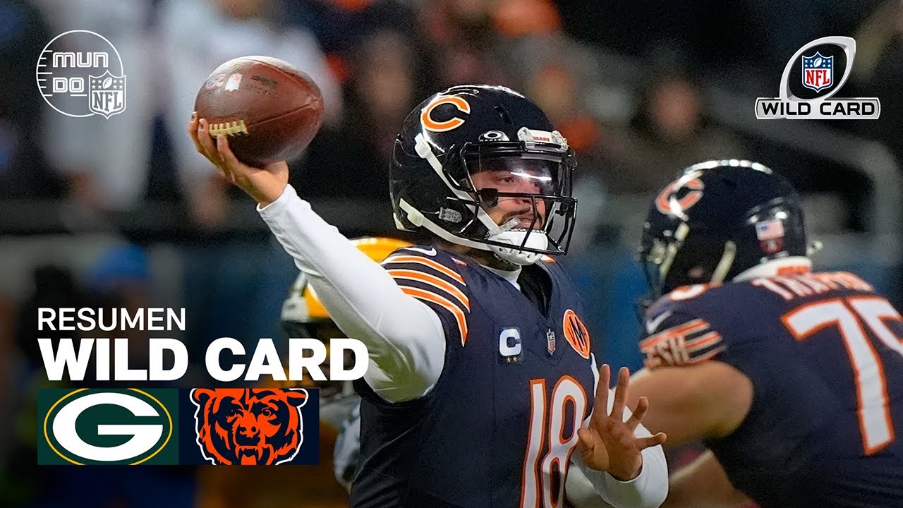 Green Bay Packers vs. Chicago Bears | Resumen en español - Playoffs 2025 NFL Highlights