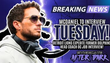 Mike McDaniel To Interview TOMORROW For Detroit Lions OC Vacancy!