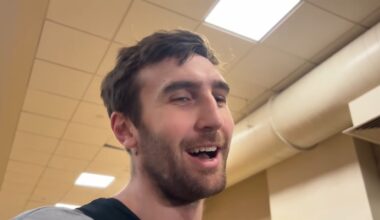 Luke Kornet Explains Decision to LEAVE Celtics for Spurs | Pregame Interview