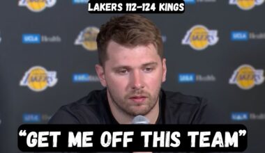 Luka Doncic WANTS TO LEAVE the Lakers after EMBARRASSING loss - Postgame Interview - Lakers vs Kings