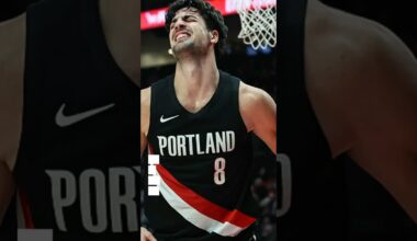 Deni Avdija exits Blazers’ loss to Knicks with injury, spoiling Jrue Holiday’s return