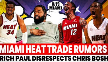 Rich Paul DISRESPECTS Miami Heat Legend Chris Bosh! Ja Morant or GIANNIS to Miami?!