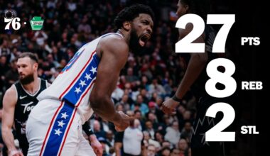 Joel Embiid Helps Lead Sixers to Win Over Toronto