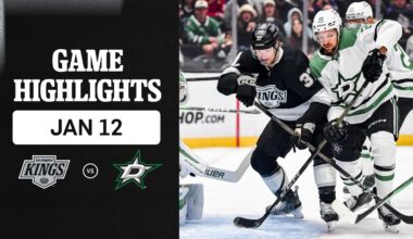 HIGHLIGHTS: Dallas Stars at LA Kings | 01.12.26