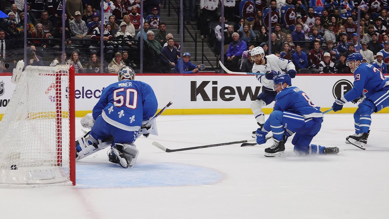 MUST SEE: MacKinnon misses by MILLIMETERS and the Leafs WIN in a SENSATIONAL OT!