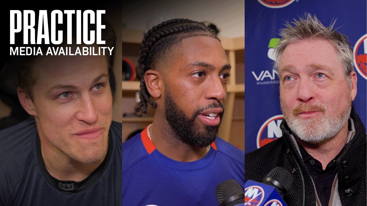 New York Islanders Practice Media Availability | 1/12/2026