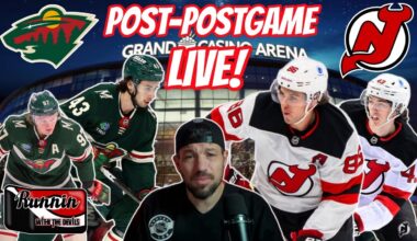 NJ Devils vs. Minnesota Wild Post-Postgame LIVE! 1/12/26 DEVILS WIN 5-2!