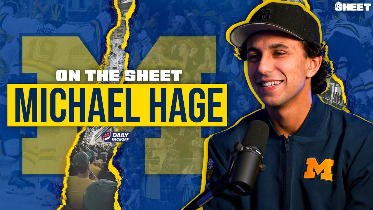 Michael Hage on Michigan Hockey, World Juniors Heartbreak & Montreal Canadiens Future | The Sheet