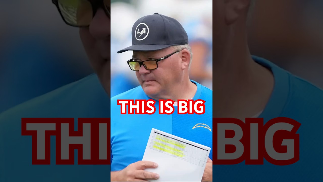 🚨BREAKING🚨Chargers Fire Offensive Coordinator Greg Roman #chargers #nfl #shorts