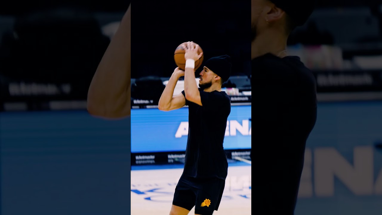 Devin Booker. Swish.⭐️  Still time to vote him for All-Star: suns.com/allstar2026 #shorts