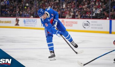 Avalanche's Necas Drops McCabe, Sets Up Makar For Sweet Goal vs. Maple Leafs