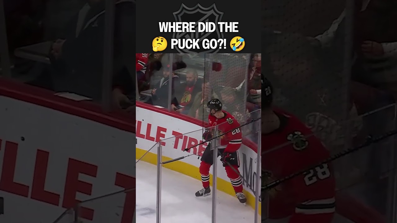The classic DISAPPEARING PUCK trick! 🪄