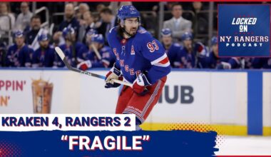 Mike Sullivan calls out Alexis Lafreniere, Rangers blow it, Mika Zibanejad calls team FRAGILE!