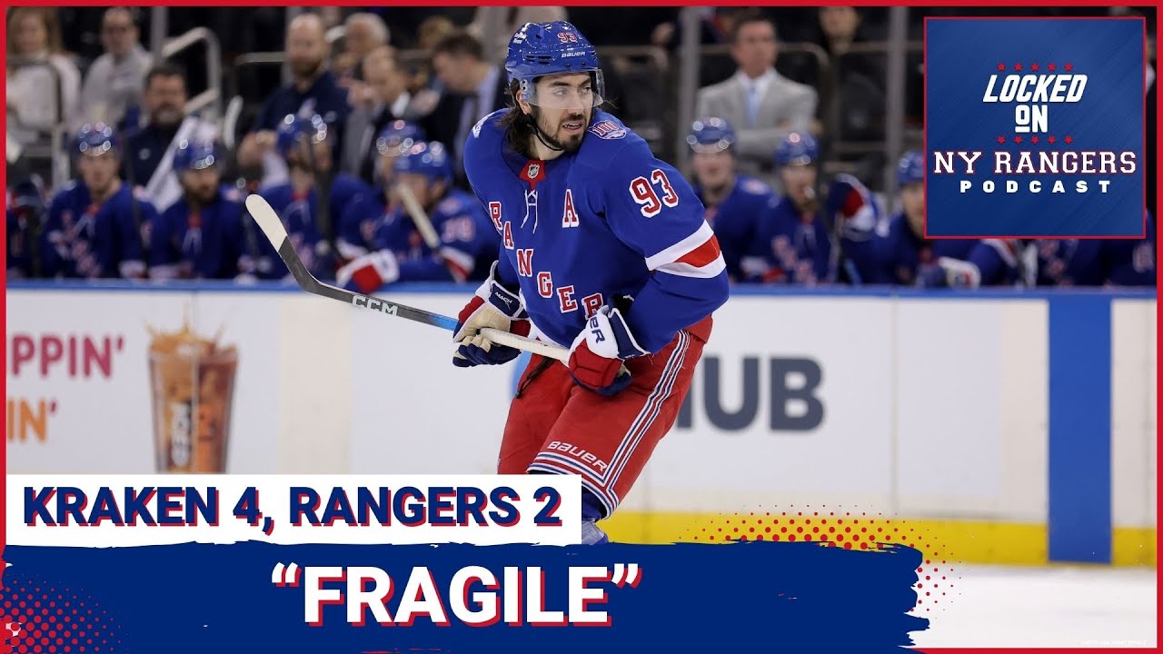 Mike Sullivan calls out Alexis Lafreniere, Rangers blow it, Mika Zibanejad calls team FRAGILE!