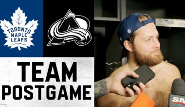Maple Leafs Full Media Availability | Post Game vs Colorado Avalanche | January 12, 2026