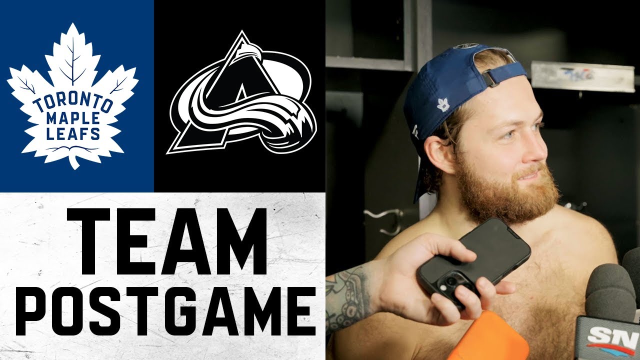 Maple Leafs Full Media Availability | Post Game vs Colorado Avalanche | January 12, 2026