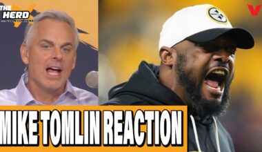 INSTANT REACTION: Mike Tomlin OUT as Pittsburgh Steelers coach | Colin Cowherd: THE HERD