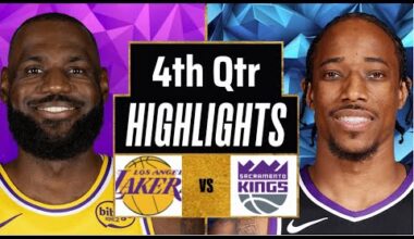 Los Angeles Lakers vs Sacramento Kings Full Game Highlights 4th Qtr | Jan 12 | 2026 NBA Highlights