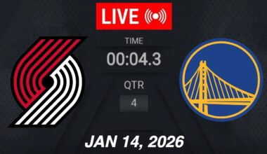 NBA LIVE! Golden State Warriors vs Portland Trail Blazers | January 14, 2026 | 2026 NBA Season Live