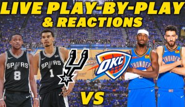 San Antonio Spurs vs Oklahoma City Thunder | Live Play-By-Play & Reactions