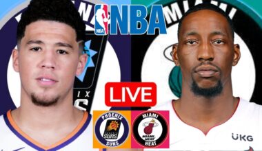 LIVE: PHOENIX SUNS vs MIAMI HEAT | NBA | PLAY BY PLAY | SCOREBOARD